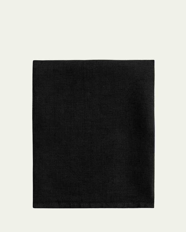 Linen Sateen Napkins S4 Black